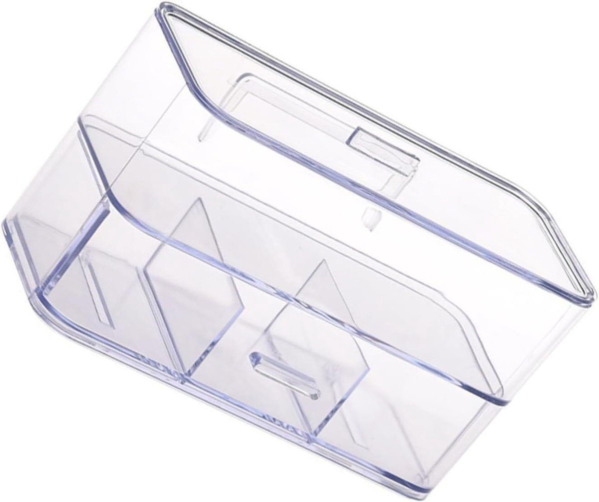 Opbergdoos Make-up - Cosmetica Organizer - Aan Muur Bevestigen - Verdikt Materiaal - 24.5 cm - Transparant