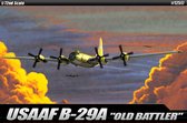 Academy Modelbouwpakket Vliegtuigen - 12517 Boeing USAAF B-29A Superfortress Old Battler WWII - Amerikaans Propellervliegtuig Plastic - 1:72 - Modelbouw