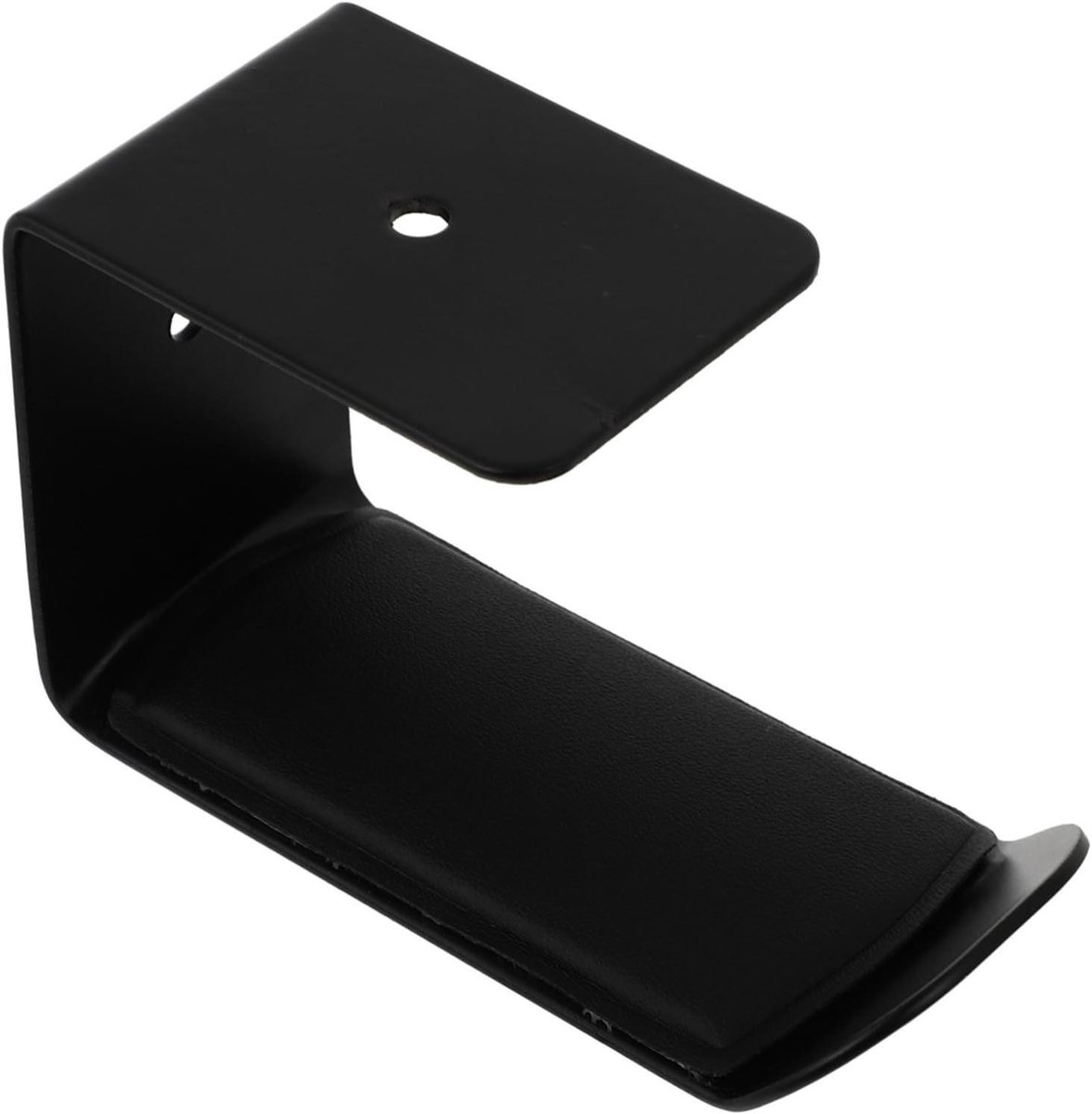 Koptelefoon Hanger - Hoofdtelefoon Beugel - Netjes Opbergen - Zonder Boren - 9.5 cm - Zwart