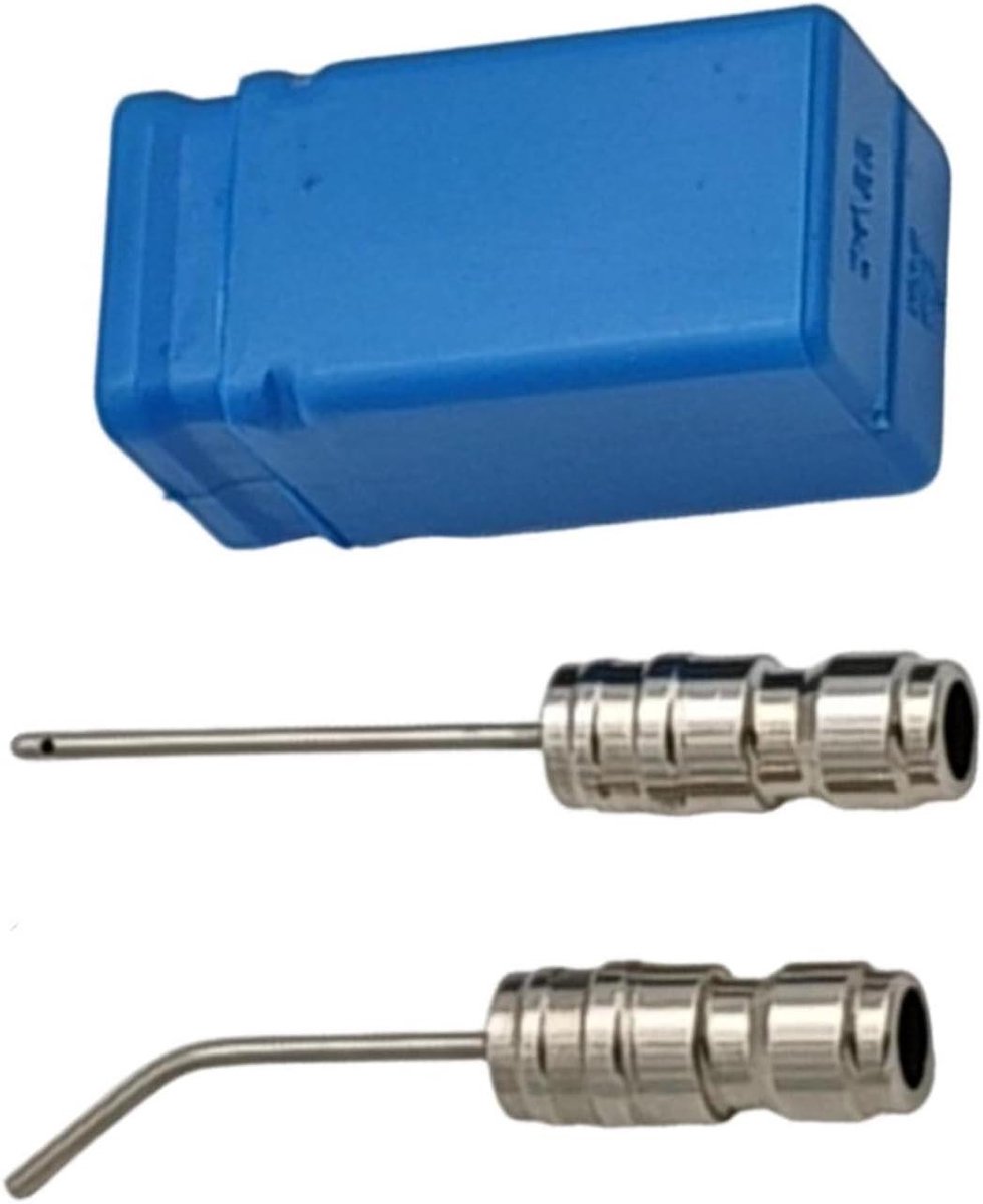Hogedruk Sproeierset - Reinigingsmondstukken - Auto en terras reinigen - Roestvrij staal - 138 x 4 x 1 cm - Zilver