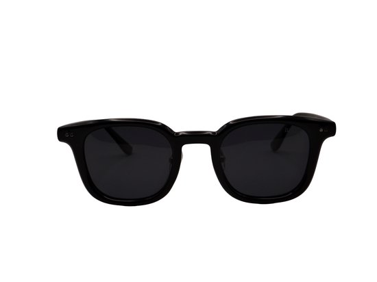 Bèlfort Zonnebril The Laurent - Heren - vierkant - Gepolariseerd UV400 - Volledig Omrand Klassiek Design - Zwart - Normale Pasvorm - Vierkant Gezicht - Inclusief Luxe Opberg Case van Bèlfort — afbeelding 2
