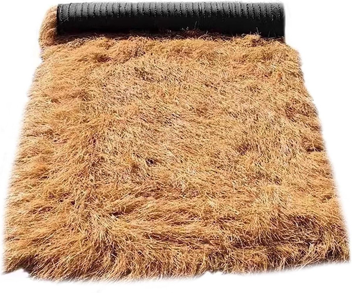 Rieten Grasrol - Kunststro Tapijt - Tuindecoratie - Waterdicht PE Materiaal - 05 x 6 m - Natuurlijk