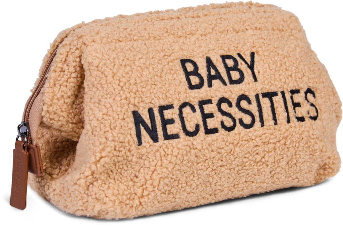 Childhome Baby Necessities - Toilettas - Teddy Bruin - Zacht & Trendy - Ruim en Praktisch