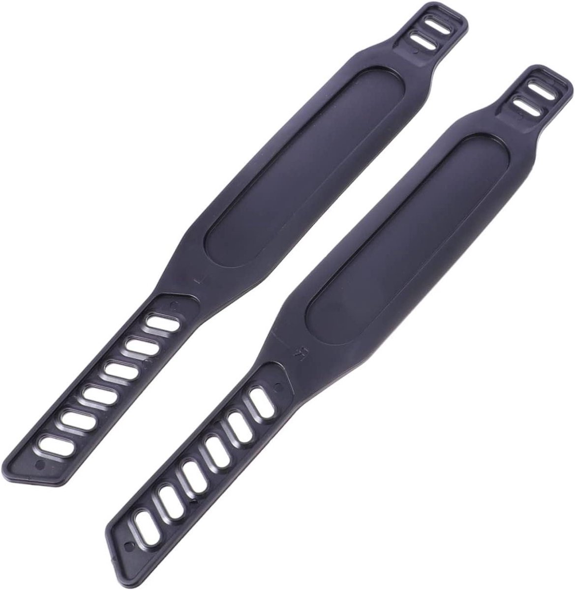 Pedaalriemen - Fietstrainer banden - Sporten thuis - Verstelbare gesp - 31x4.5cm - Zwart