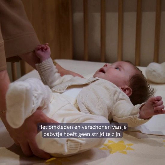 Wumby® Verwarmd Aankleedkussen - Verschoonkussen Baby - Verschoonmatje - Verschoningsmatje - Verschoningskussen – Charcoal