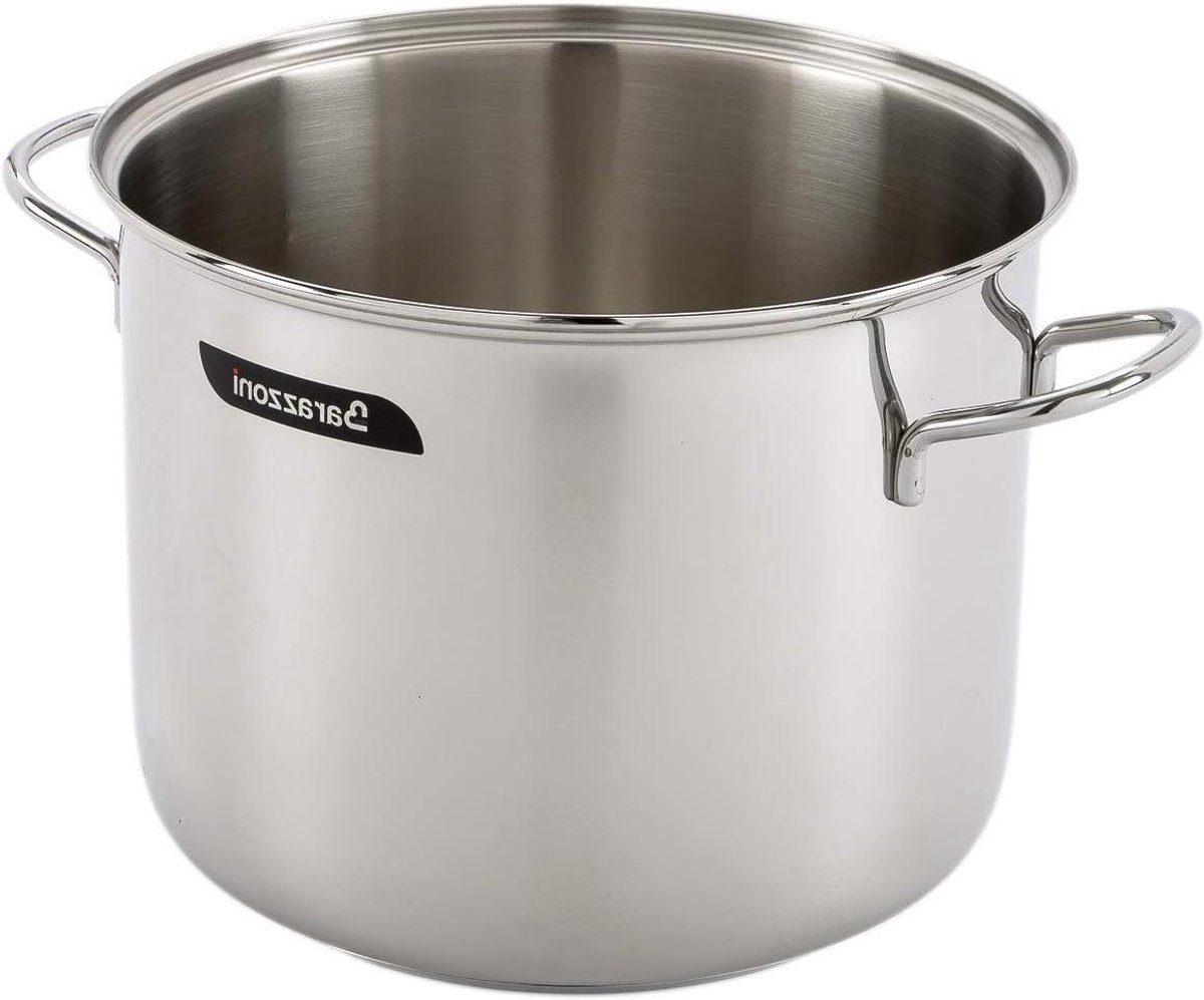 Kookpan - Universele pan - Lekker koken - Ovenbestendig - 22 cm 6 liter - Zilver