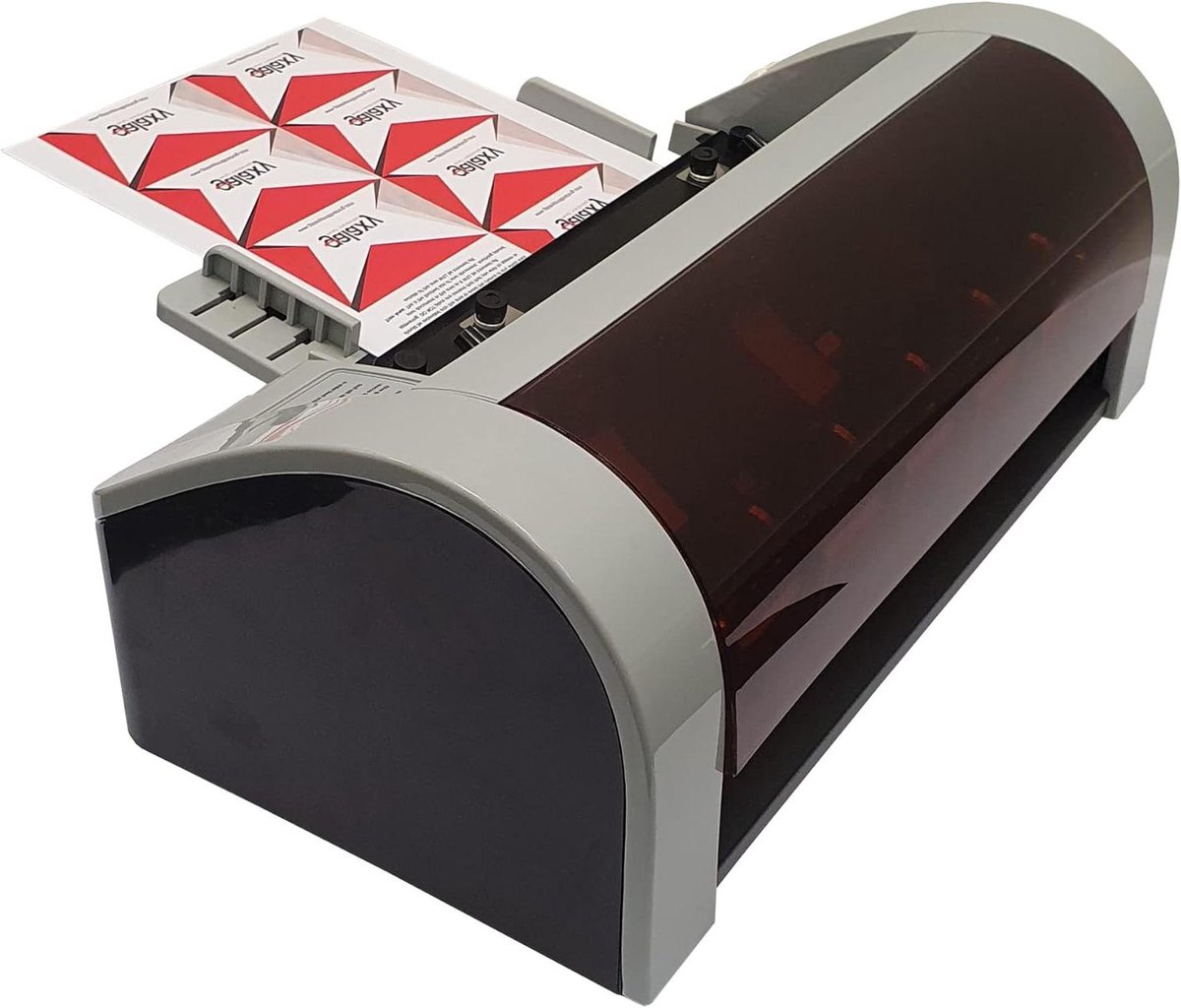 Visitekaartjes Snijder - Kaartjes Snijmachine - Professioneel Drukwerk - Semi-Automatisch - 85mm x 55mm - Grijs