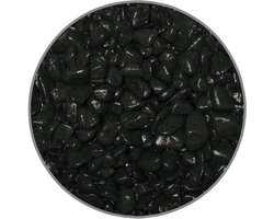 Aquarium Grind - Bodembedekking - Schoon Aquarium - Stofvrij en Veilig - 1 kg - Zwart