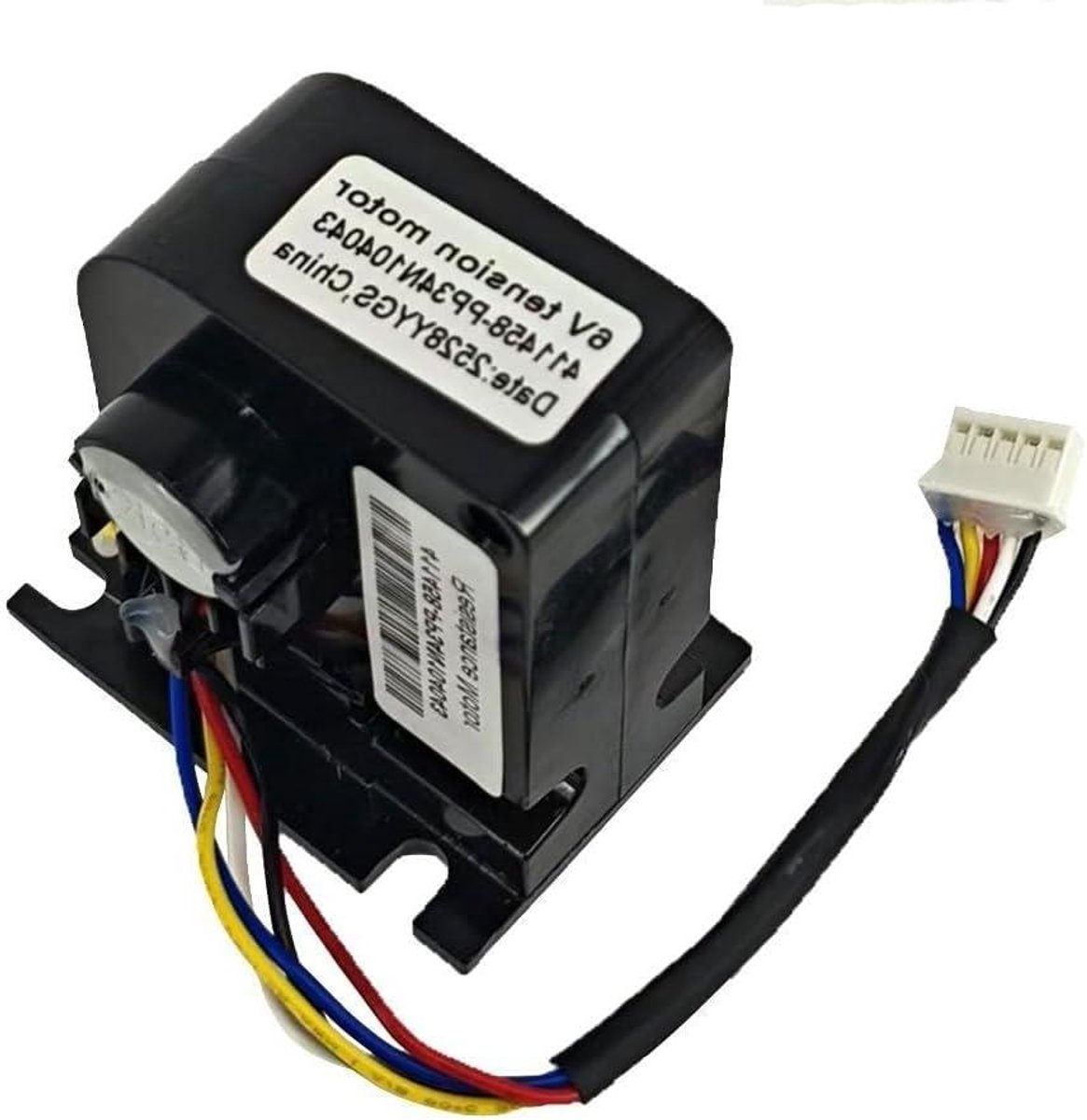 Spanmotor Hometrainer - Vervangingsmotor Fitness - Soepele Weerstand - Exacte Compatibiliteit - 15x10x5cm - Zwart