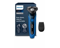 Philips Shaver 5000 Series S5466/17 – Elektrisch scheerapparaat – met trimmer – mannen – Blauw