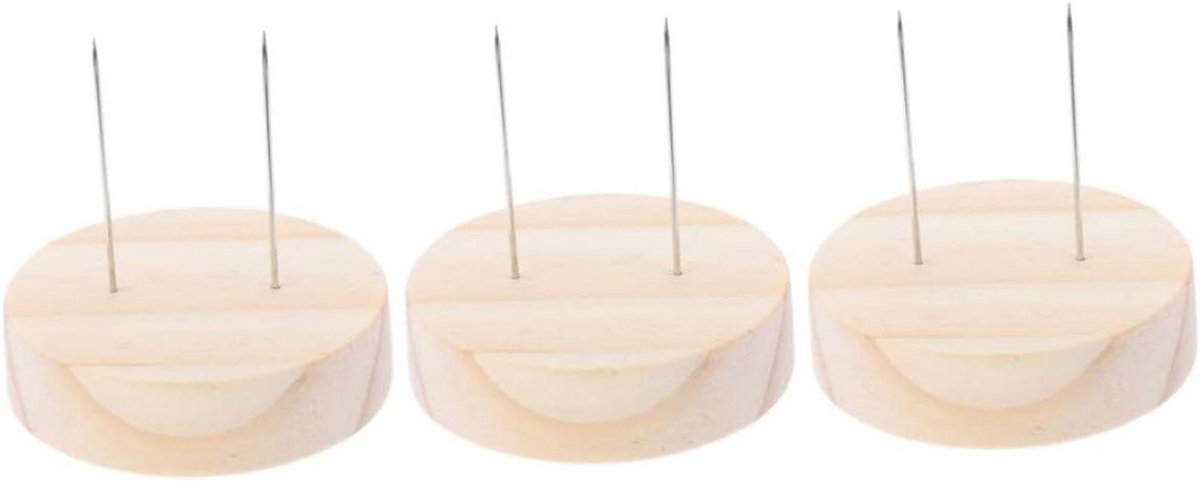 Poppendisplaybasis, 3 stuks, desktop-poppenhouder, speelgoedpoppen, ondersteuning, opbergstandaard voor poppennaalden, van klei, gehaakte poppenstandaard, poppenhouders, metaal
