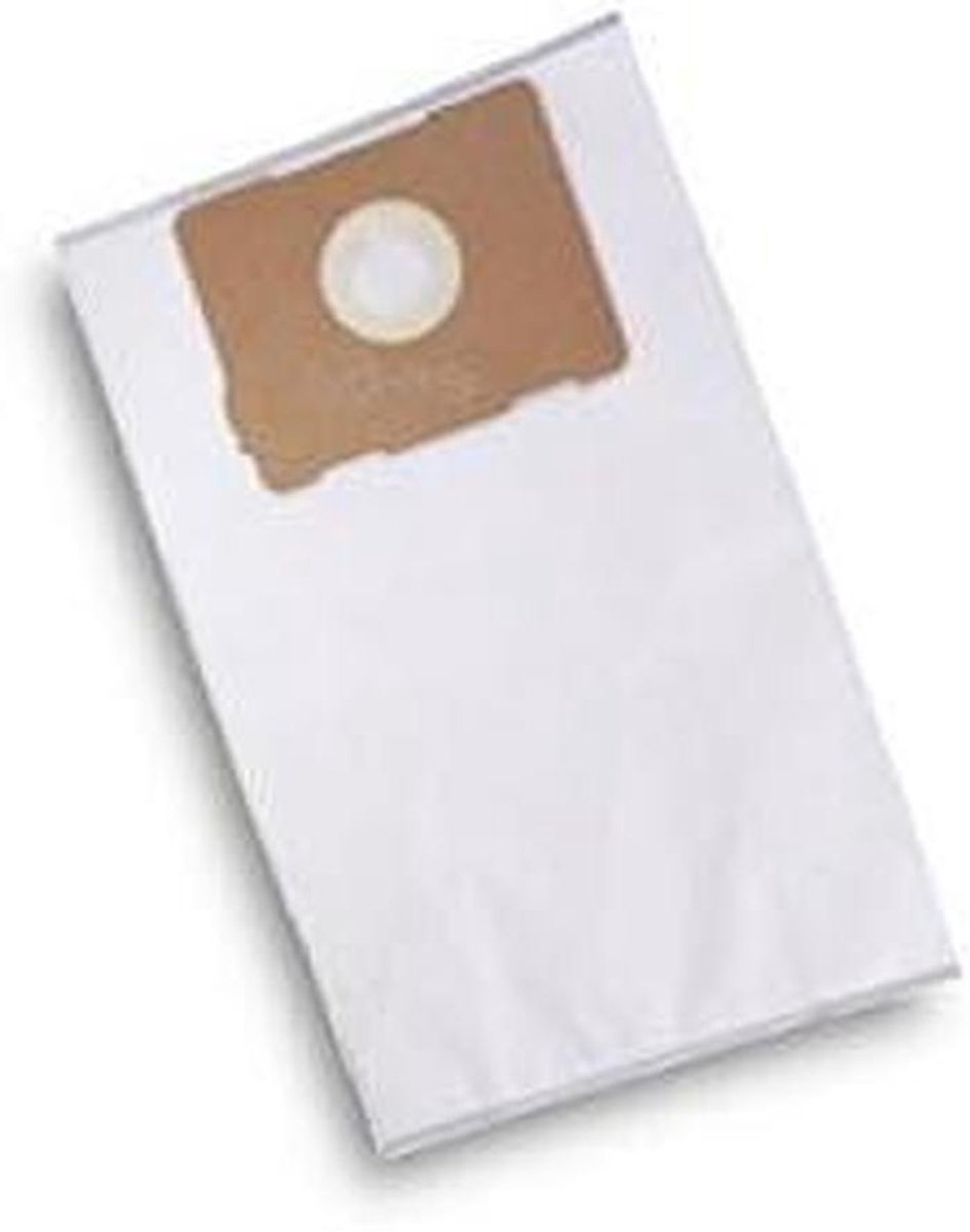 Stofzuigerzakken Vlies - Filterzakken Cilinder - Stof Vangen - 5-laags Materiaal - 10 Stuks - Wit