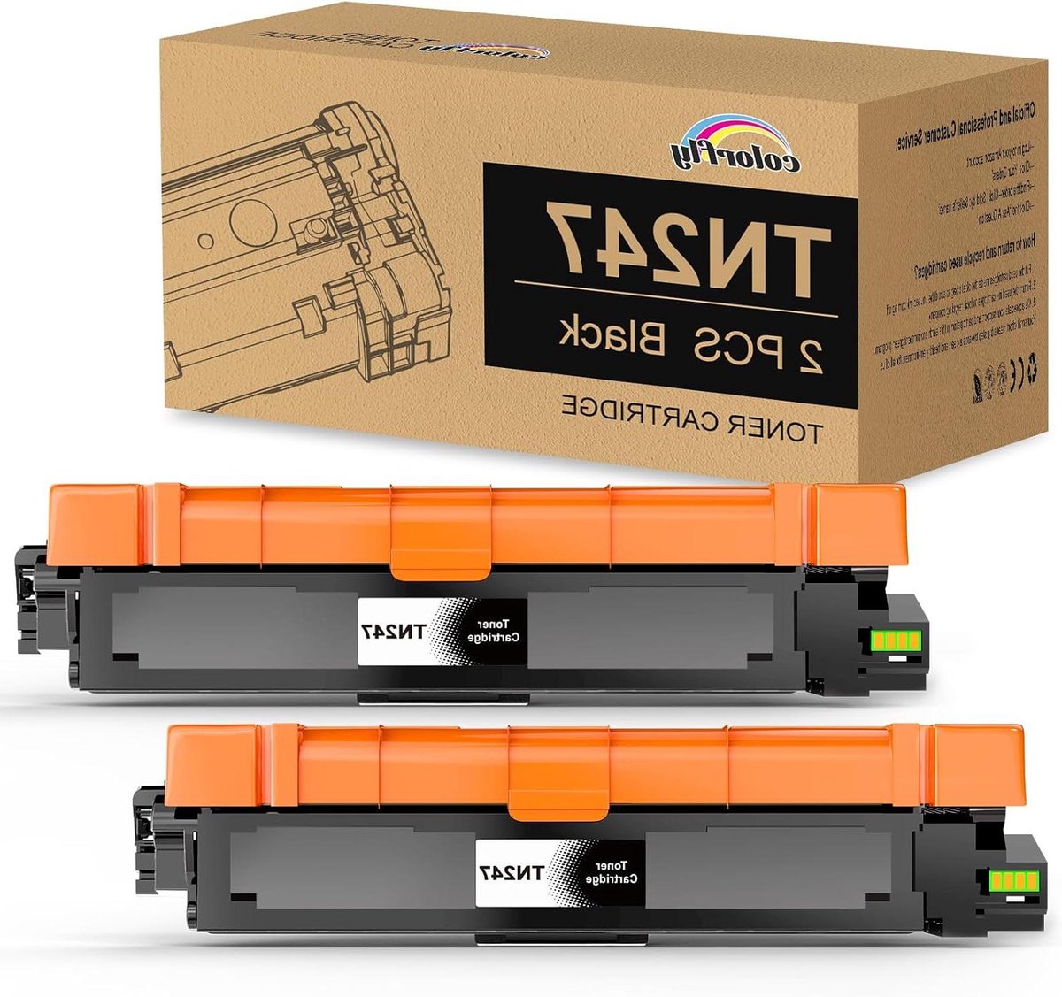 Toner Cartridge - Zwarte Toner - Documenten Printen - Hoge Paginaopbrengst - 3000 Pagina's - Zwart