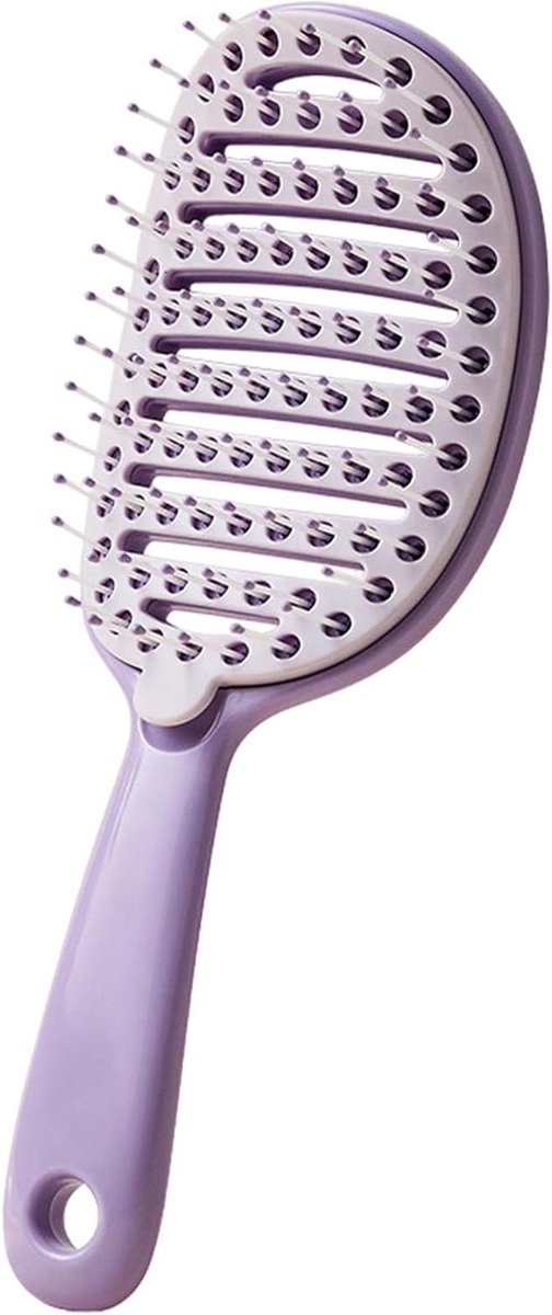 Hoofdmassage apparaat - Ontwarringskam haar - Stress verminderen - Compact draagbaar ontwerp - 22.6 cm lengte - Zwart