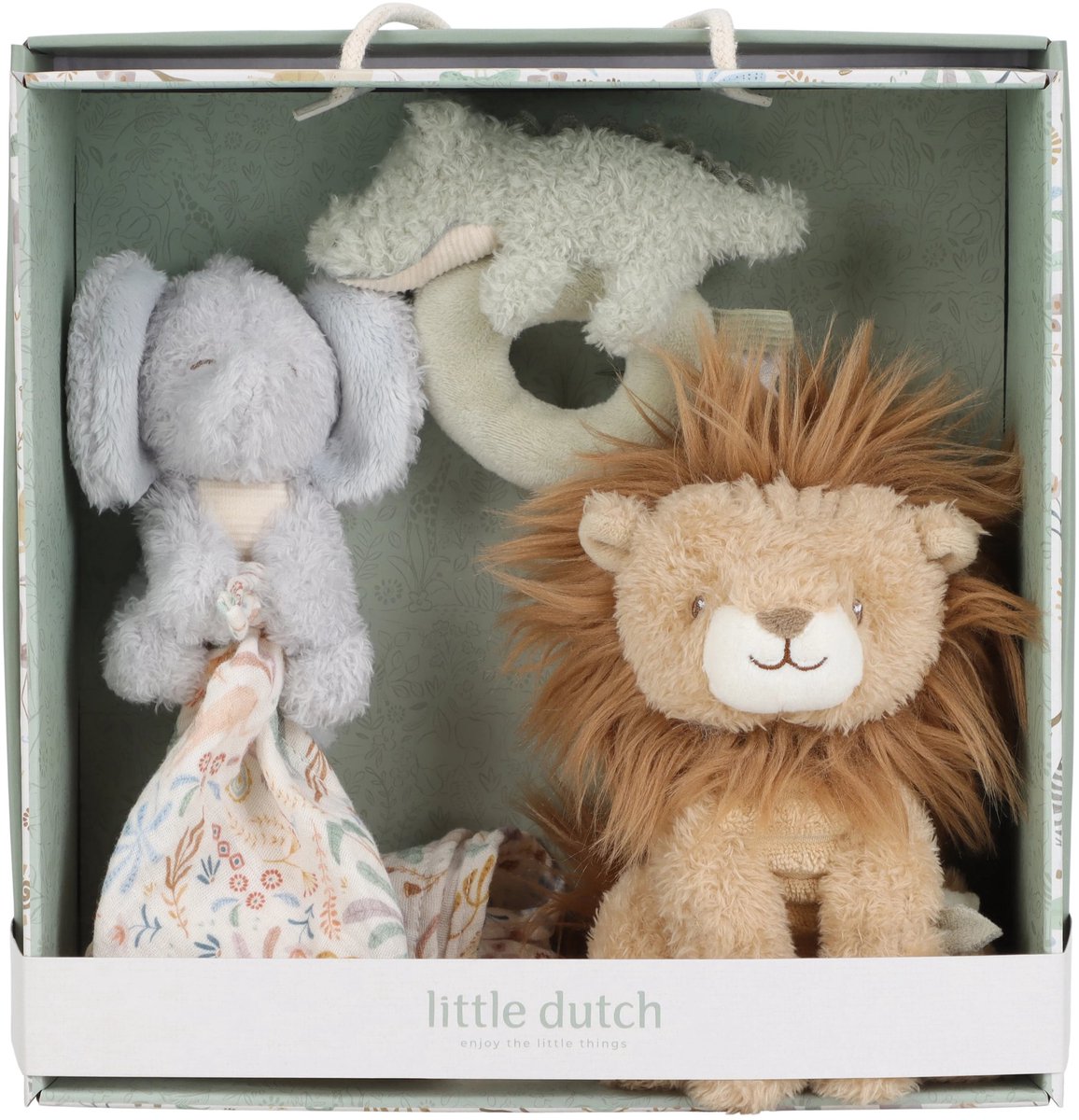 Little Dutch Safari Friends Giftset — cadeau in Spellen & Speelgoed - foto 4