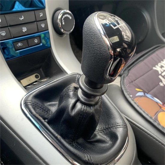 Versnellingspookknop - Pookknop hoofd - Auto interieur - Comfortabel gevoel - 5 versnellingen - Zwart — afbeelding 2