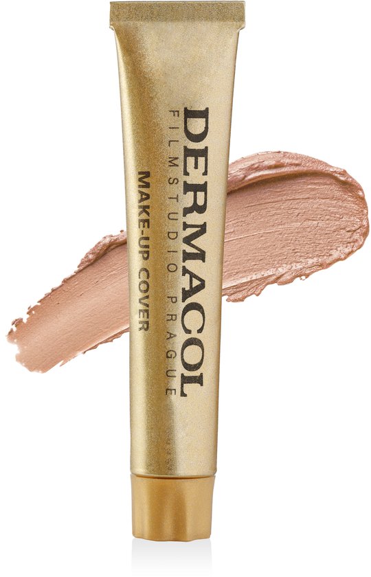 Dermacol Full Coverage Matte Foundation - Waterproof - Olie-vrije Make-up - SPF 30 - Langdurige Dekking - 30g - Shade 215