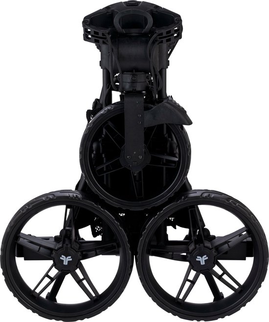 Fastfold Trolley Compact+ Mat Grijs Zwart 3-Wiel van FastFold — afbeelding 2