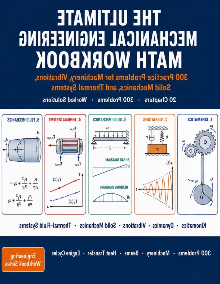 THE ULTIMATE MECHANICAL ENGINEERING MATH WORKBOOK: 300 Practice Problems for Machinery, Vibrations, Solid Mechanics, and Thermal Systems