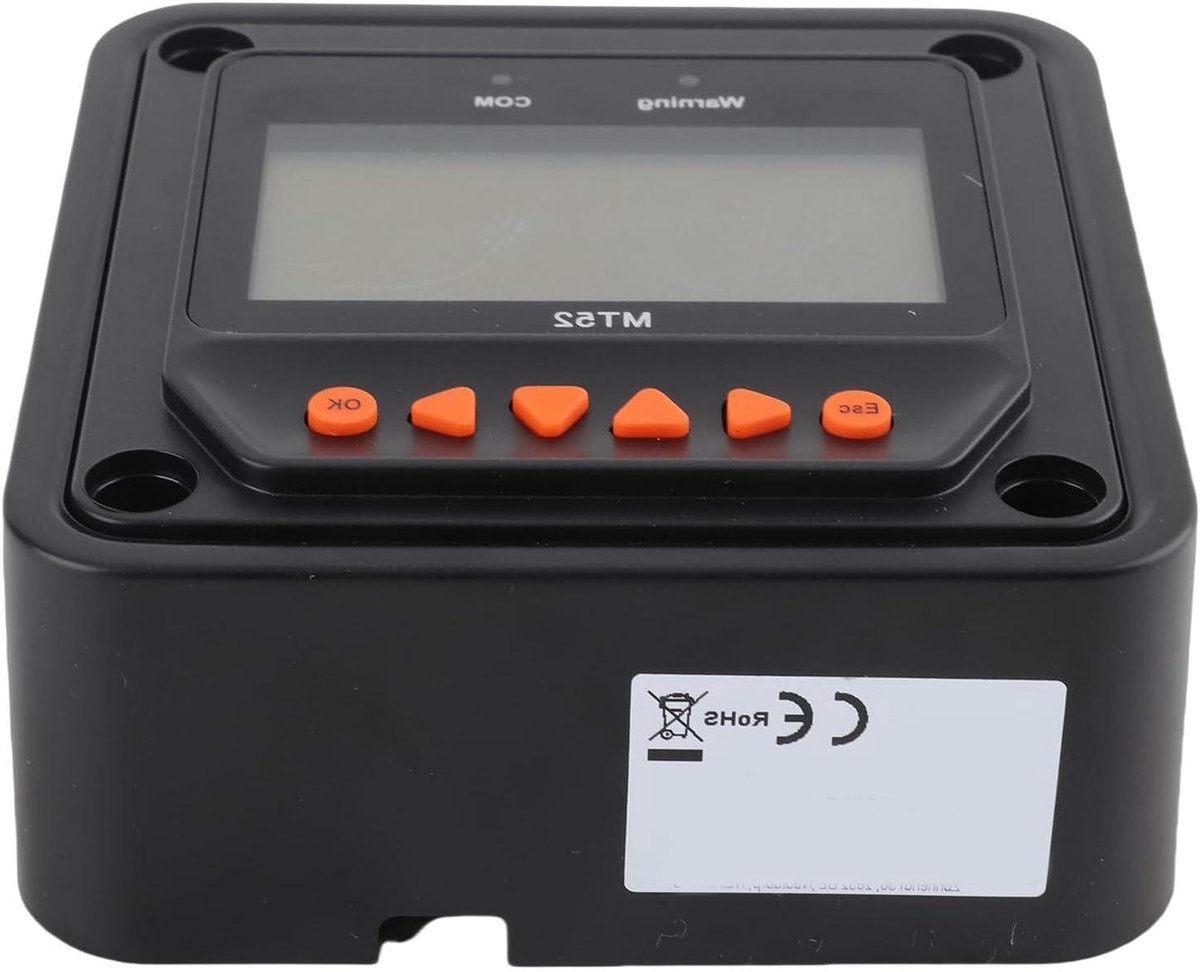 Energiemeter - Stroommeter - Energieverbruik Beheren - Real-time Monitoring - 98x98 mm - Zwart