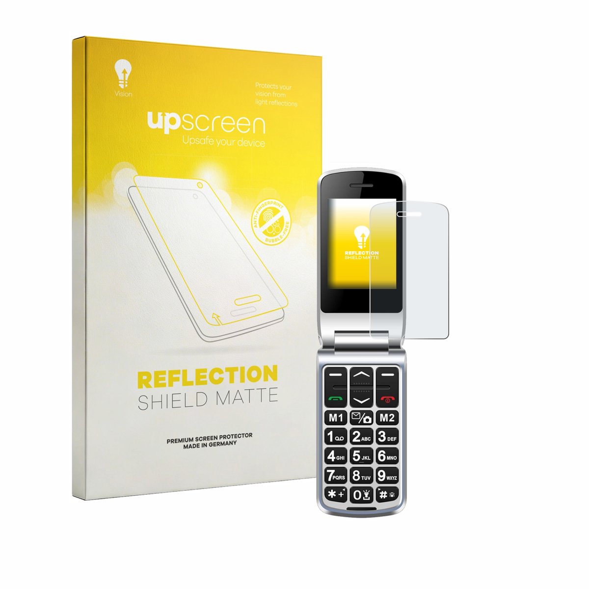 upscreen - Screenprotector voor Sweetlink F1PLUS - Folie Beschermfolie anti glare matte