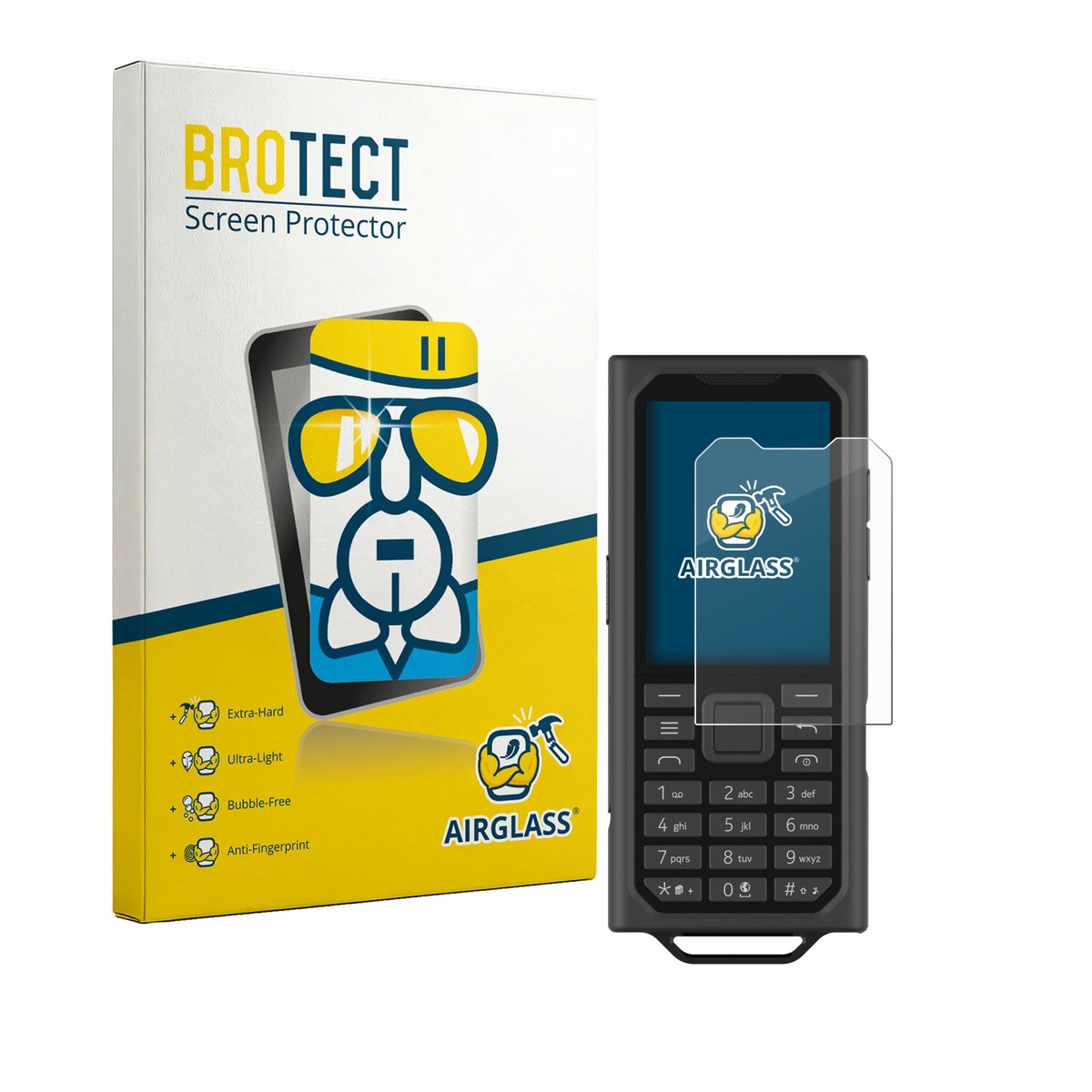 Screenprotector voor HMD Terra M Beschermglas transparant