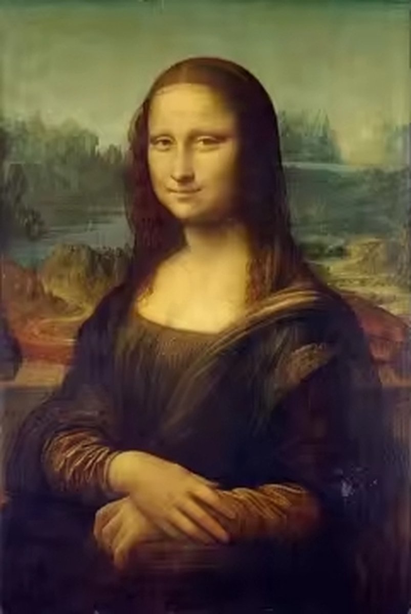 Mona Lisa Diamond Painting 40x50 cm – Compleet Pakket – Vierkante Steentjes – Kunstwerk van Leonardo da Vinci - Diamond painting by Wietske