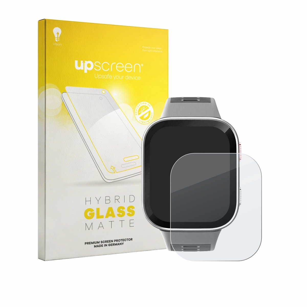 upscreen - Screenprotector voor Amazfit Bip Max - Folie Beschermfolie Beschermglas matte