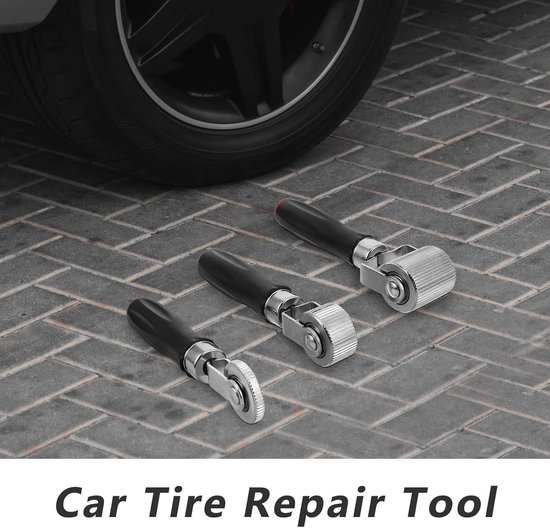 Autovelg Reparatieset - Bandenreparatie Gereedschap - Lekkage Verhelpen - Luchtbelvrije Reparatie - 6 Delig - Multicolor — afbeelding 4