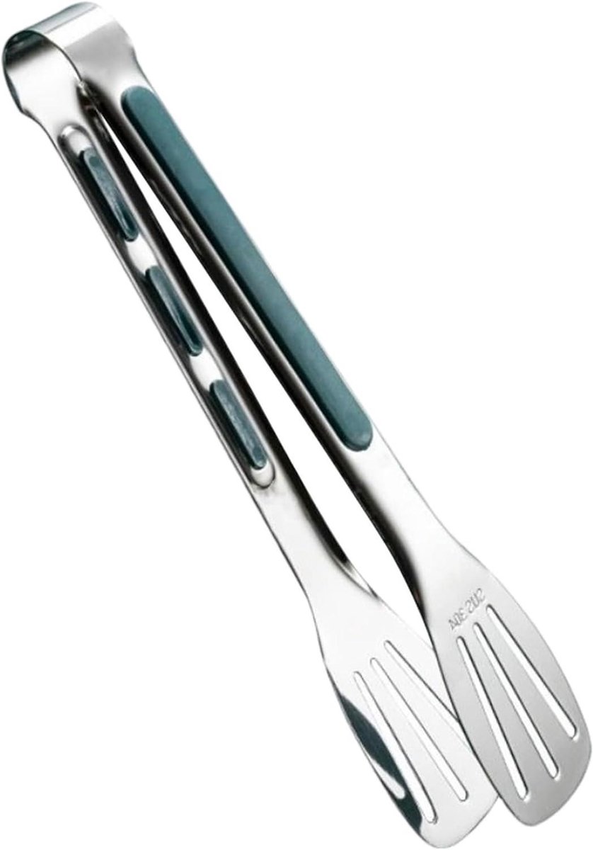 Voedsel serveertang - Buffet tang - Eten serveren - Vaatwasmachinebestendig - 12 inch - Zilver