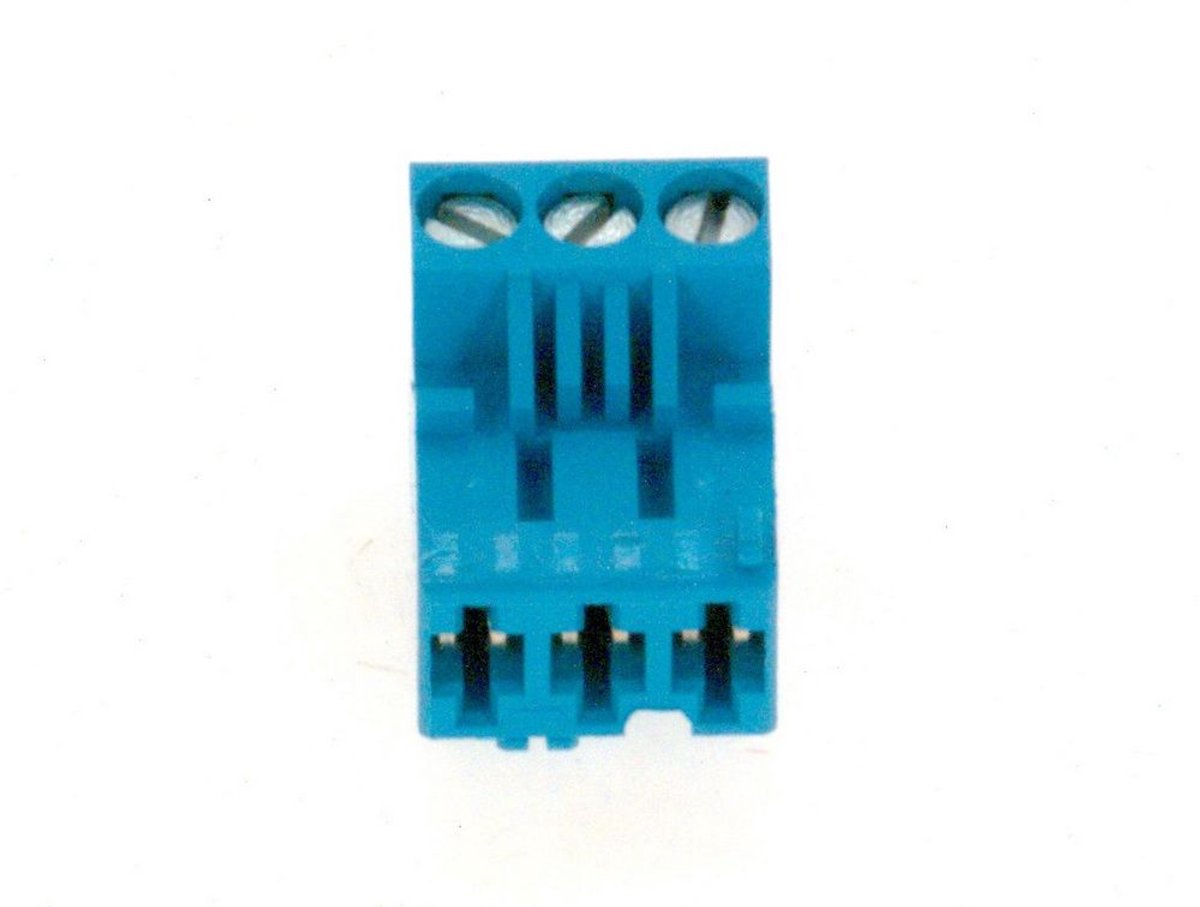 BOSCH Aansluitkl Rookgas 3-pol UE II blauw everp, 8718585552