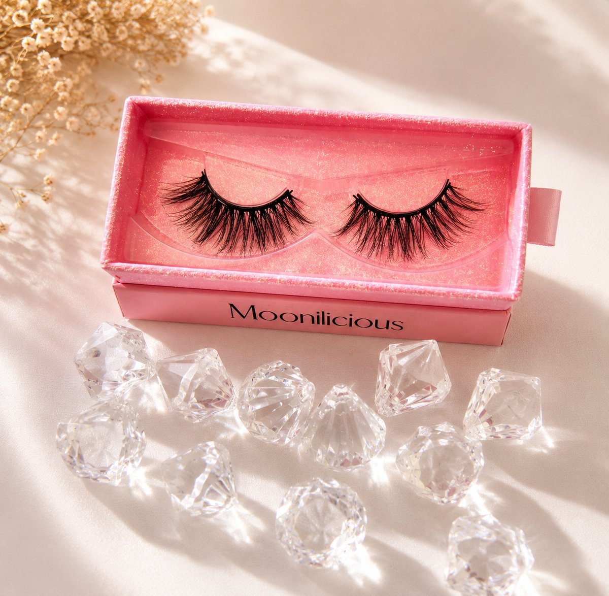 Luxuryqueenlashes style Moonilicious- magnetic - magnetische wimpers - volume - 5 magneten per wimper