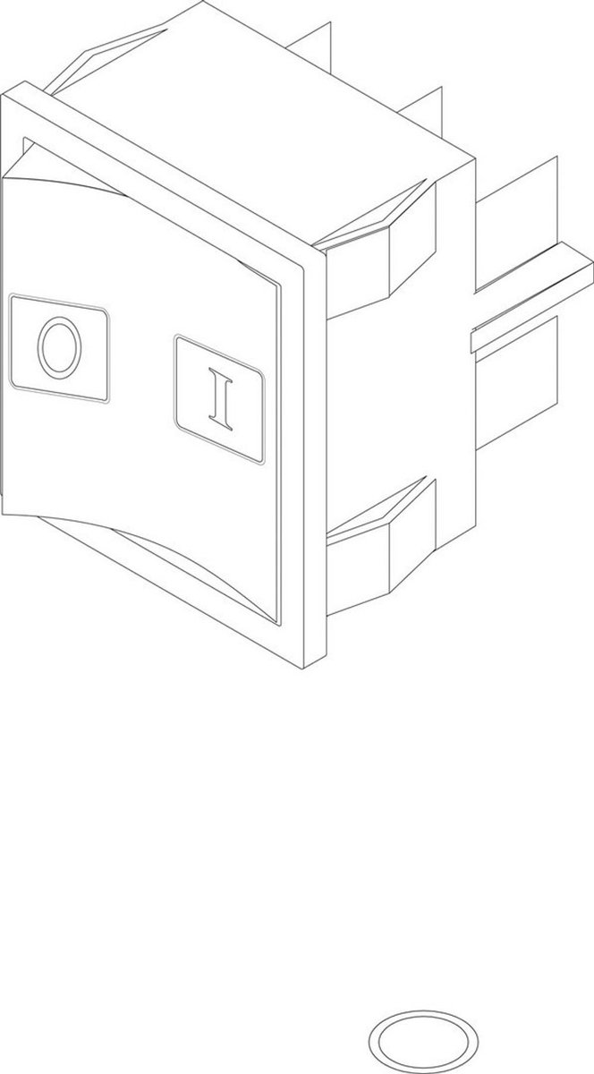 BOSCH Apparaatschakelaar 09 everp, 7747013824
