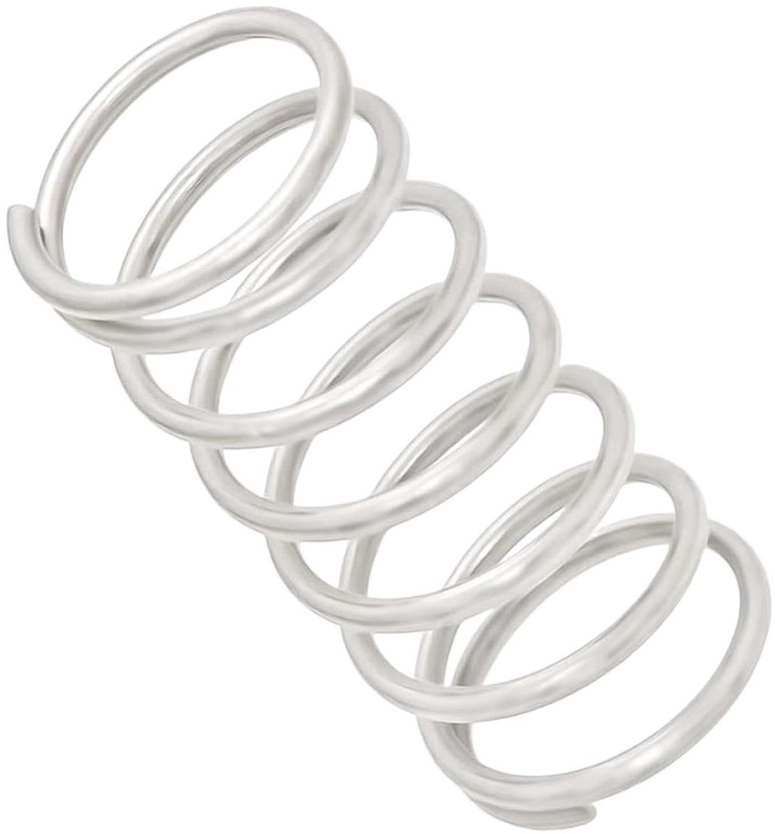 Drukveren Roestvrij Staal - Set Compressieveren - Doe-het-zelf Reparaties - Hoge Elasticiteit Precisie - 4x40x100 mm - Metaal