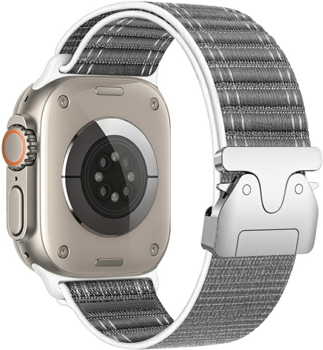 Beline Geweven Nylon Diagonale Parachuteband Voor Apple Watch 38 40