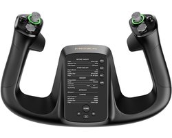 Moza Racing MFY Yoke – Professionele Flight Sim Yoke met 34 programmeerbare ingangen
