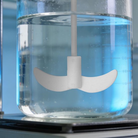 Roerstaaf Laboratorium - Mengstaafje Chemisch - Veilig Mengen - Chemisch Bestendig - 50 cm Lengte - Wit — afbeelding 3