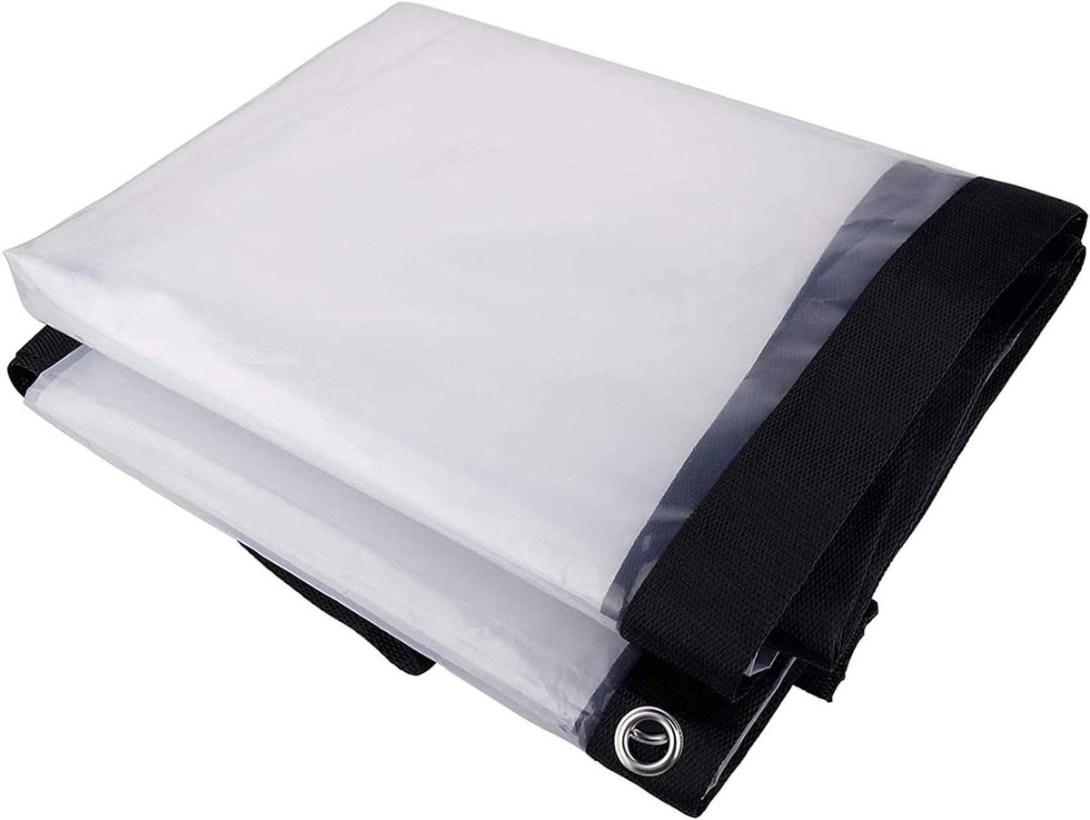 Transparant Dekzeil - Waterdicht Tarp - Tuin Beschermen - Heavy Duty Kwaliteit - 2x3 Meter - Transparant