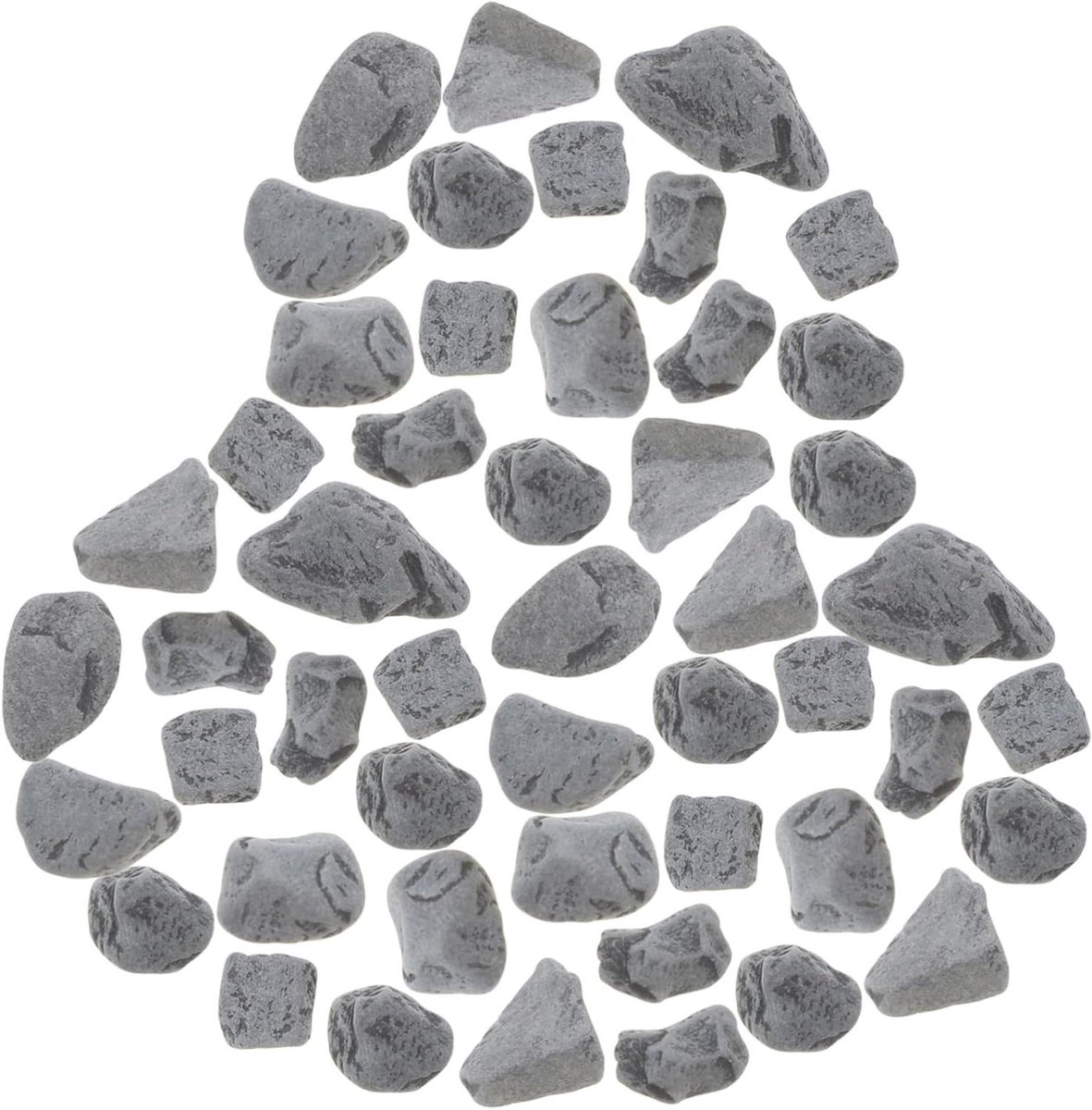 Aquarium Grind - Decoratie Stenen - Aquarium Landschap - Natuurlijk Uiterlijk - 500 g - Zwart