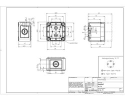 Spelsberg TK PC 77-6-M Installatiebehuizing 65 x 65 x 57 Polystereen, Polycarbonaat, Polyurethaan, Polyamide Lichtgrijs