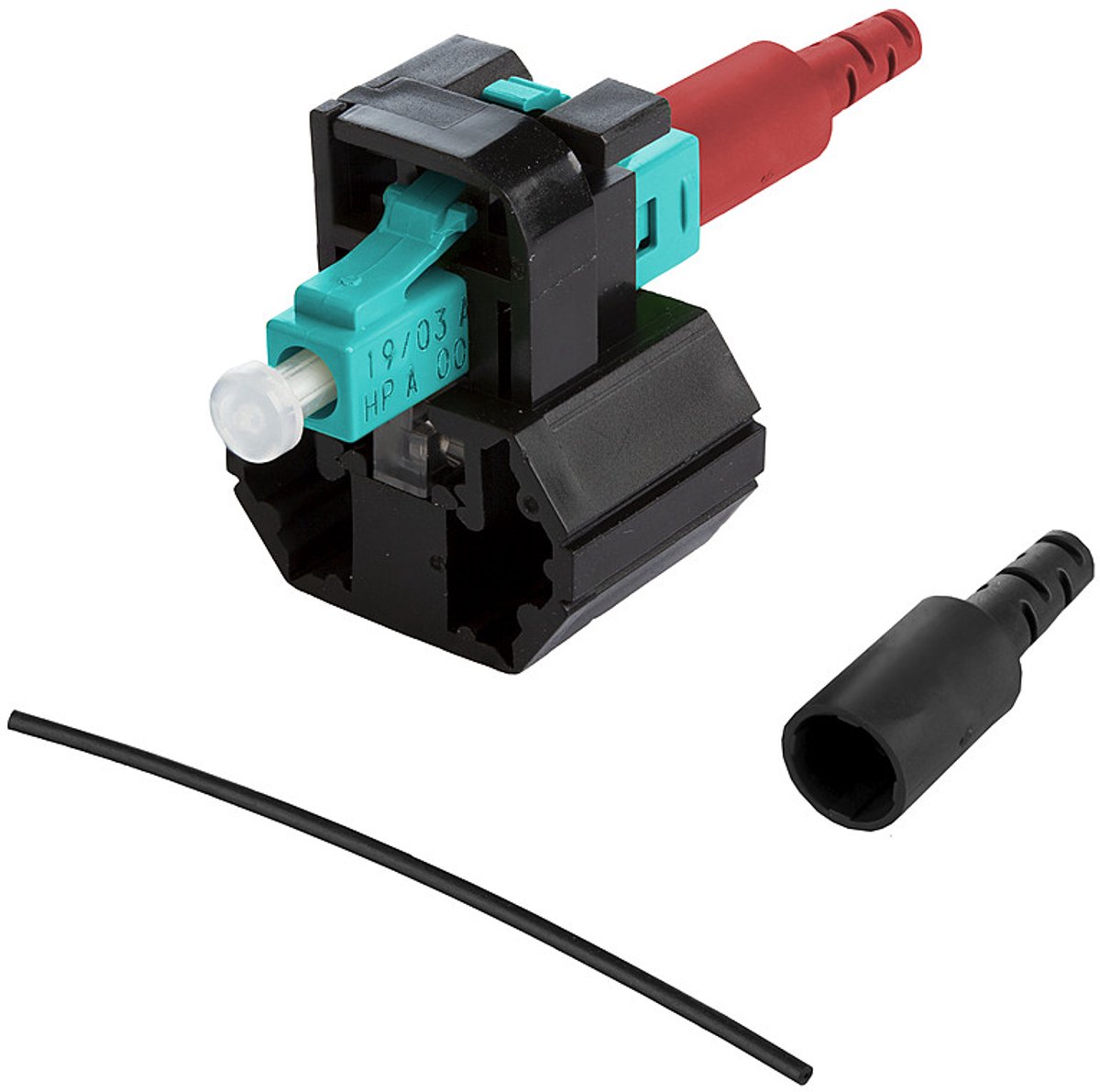 Metz Connect OpDAT FASTTM Hybride connector kit LC PC OM3/OM4 10 stuks voor aders, 1509MAJO0010-E