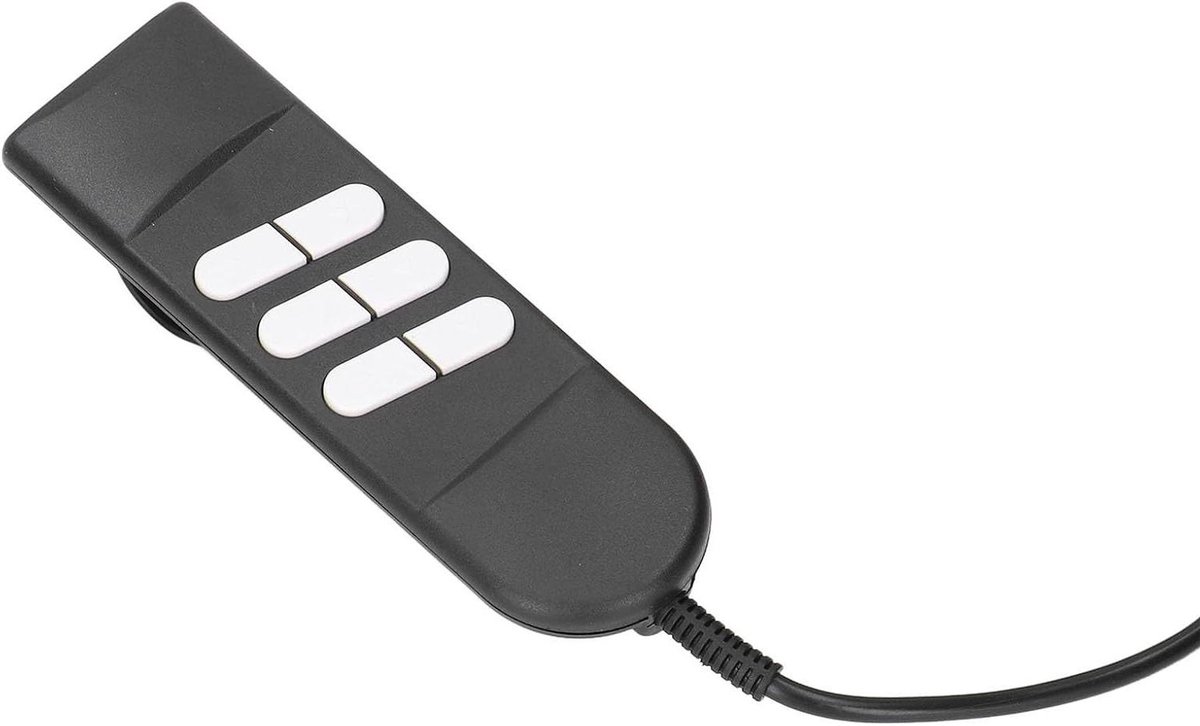 Afstandsbediening Controller - Stoel Bediening - Meubels Verstellen - Bedient 3 Stangen - 1.5 Meter Snoer - Zwart