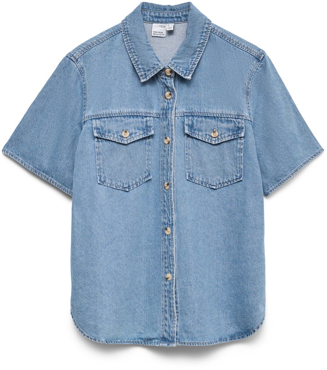 Vero Moda Curve Denim overhemd VMCSIGGA Denim overhemd