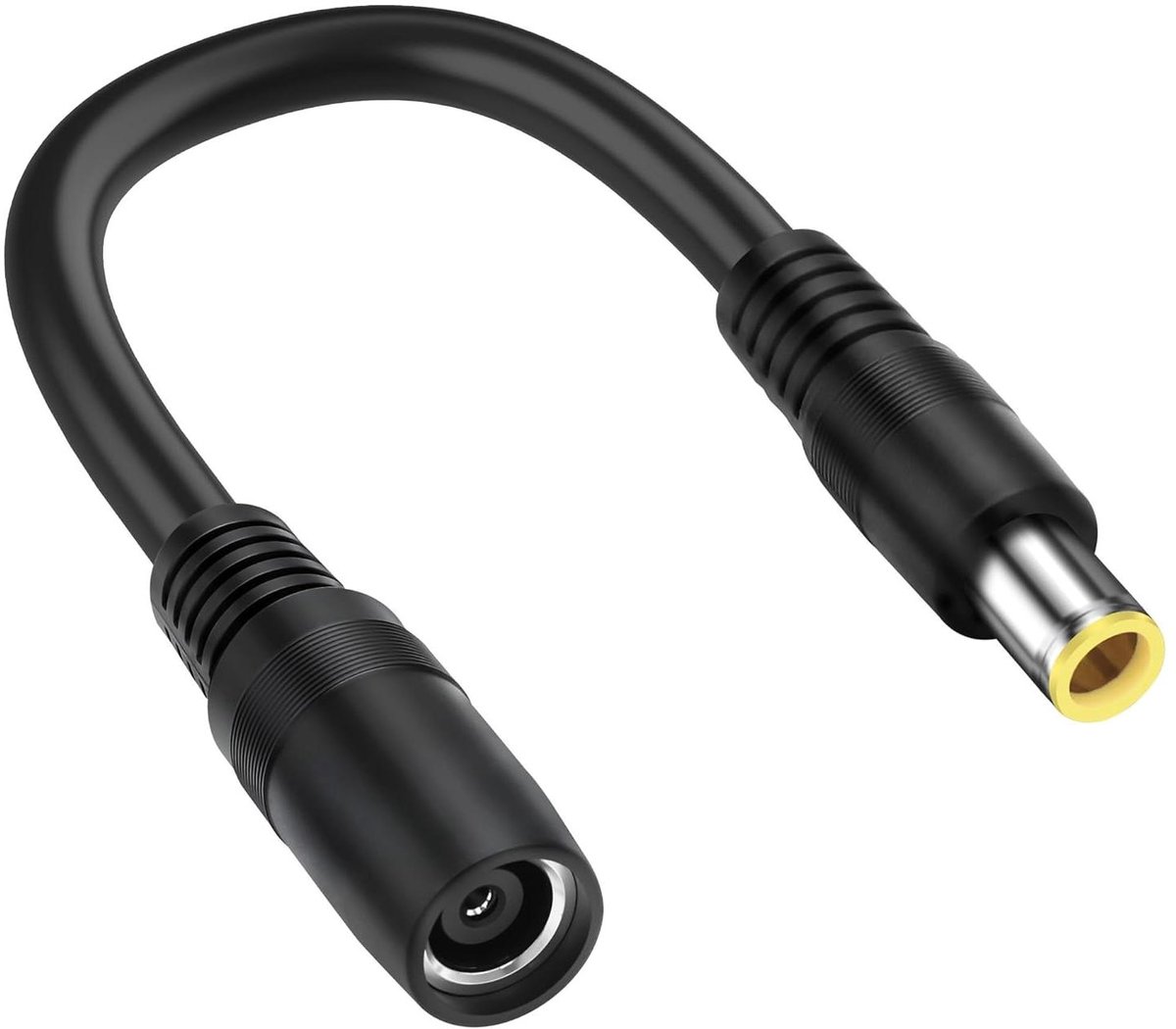 Adapterkabel - Voedingskabel Zonnepaneel - Energie Overzetten - 14AWG Koperdraad - 15 cm - Zwart