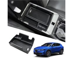 Ruiya Opbergbox voor middenconsole, compatibel met Alfa Romeo Tonale 2022-2024, 2025, tonale armleuning-organizer, tray middenarmsteun, handschoenenvak, middenconsole, organizer, opbergvak, tonale