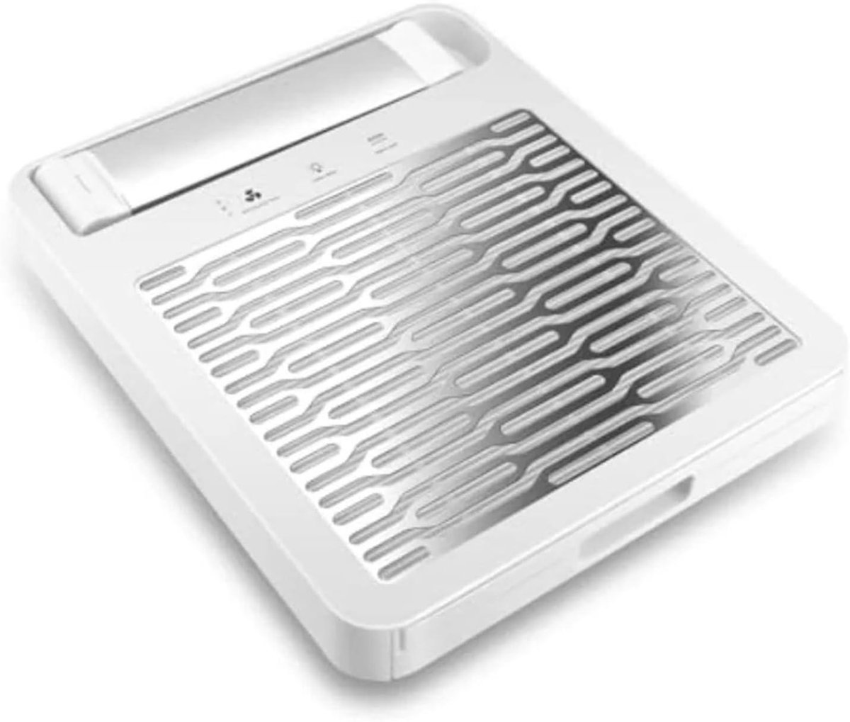 Nagel Stofzuiger - Nagel Ventilator - Nagelstyling Schoonmaken - Geïntegreerde UV Lamp - 2 kg - Wit