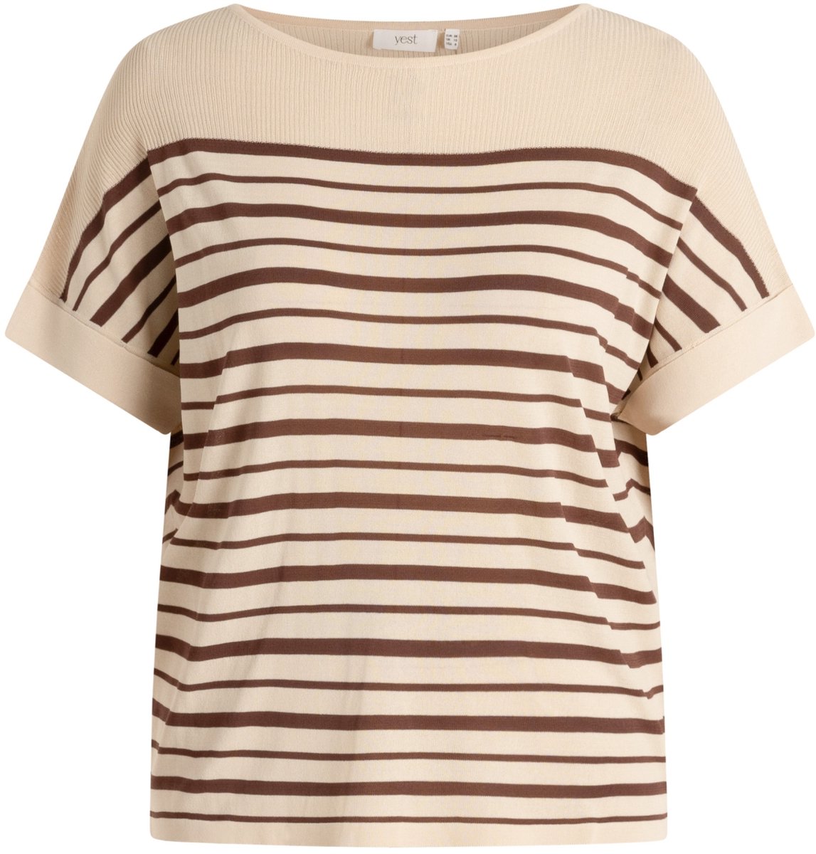 YEST Mabell - Light Sand/Coffee Br - maat 38