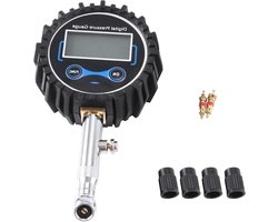 TsoLay Digitale Bandendrukmeter Elektronische Bandendrukmeter Metalen Autobenodigdheden voor Auto's Bandendrukmeter Robuuste Luchtdrukmeter