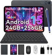 Tablette TABWEE T60 Pro 13,4" FHD, 1920 x 1200, RAM 24 GB , ROM 256 GB- SD 2 To, appareil photo 8 MP + 16 MP, Android 15, 10 000 mAh, Wi-Fi 5G