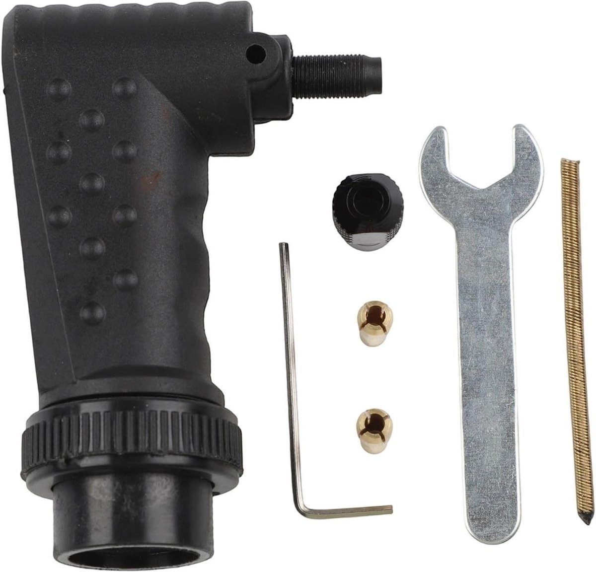 Haakse Omvormer - 90 Grad Adapter - Precisiewerk - Metalen Constructie - Niet gespecificeerd - Zwart